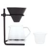 Kinto Handfilter Kaffee Set Schwarz 4 Tassen