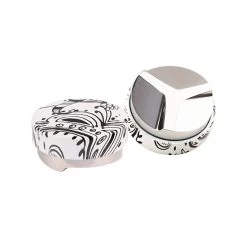 Kaffee Leveler 58 Mm Schwarz Weiß