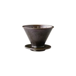 Kinto SCS Brewer Filterhalter 4 Tassen Schwarz