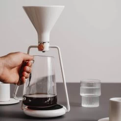 GINA BASIC Kaffeebereiter Weiss -Café 105085 105085 goat story gina basic kaffeebereiter kanne