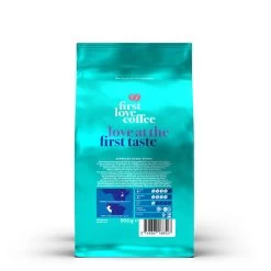Bio Espresso -Café 105164 105164 first love coffee bio espresso 500g bohnen ruckseite