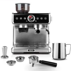 Espresso Grind Profession Edelstahl Schwarz -Café 105202 105202 beem espresso grind profession edelstahl pluszuebehoer