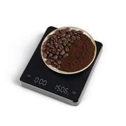 Coffee Scale Mit Timer Schwarz -Café 105211 105211 beem kaffeewage mit timer schwarz kaffeaufwaage