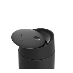 Carter Move Mug Matte Black Slide Lock Lid 355 Ml -Café 105683 105683 fellow carter move mug matte black 355ml 2 deckel schieben